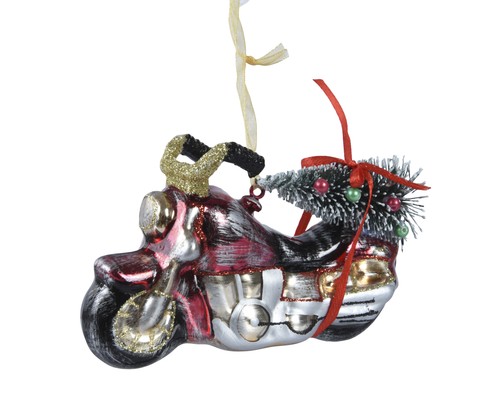 Motorbike christmas tree - christmas,