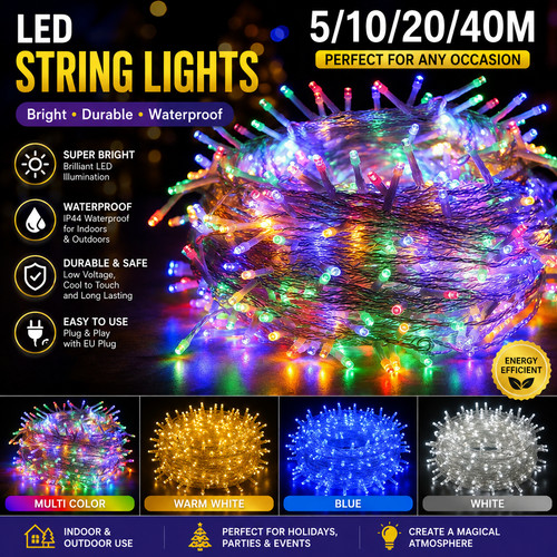 Fairy string lights - string, 10-100m