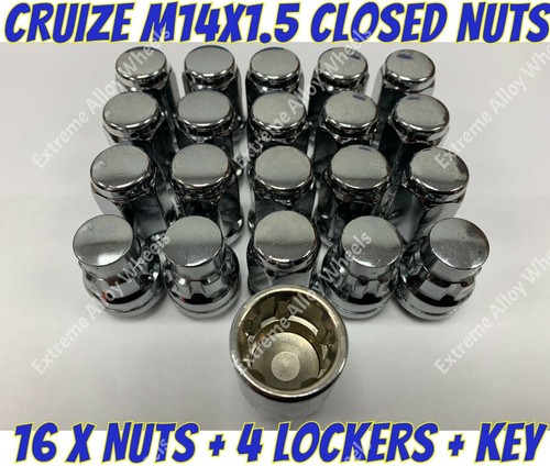 Alloy wheel nuts 19mm - alloy, +