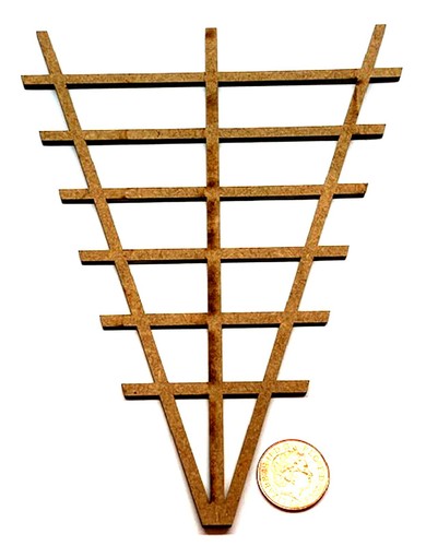 Dolls house flower - house, trellis