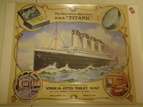 Titanic vintage metal - titanic,
