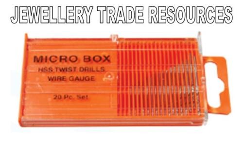Jewellers drill bit - jewellers, set