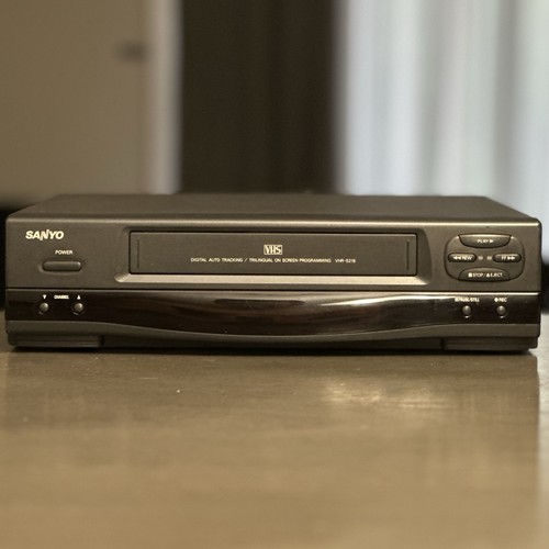 Sanyo vhr 5218 - sanyo, vhs
