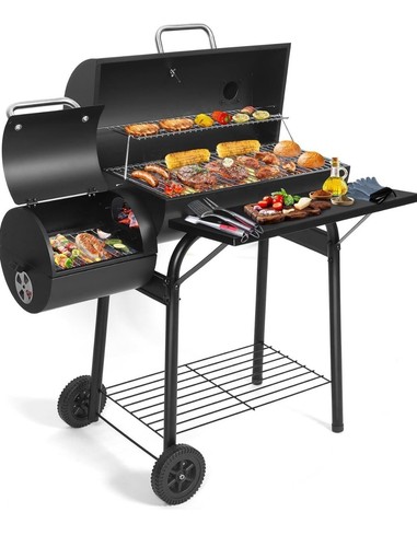 Charcoal bbq grill with - charcoal,