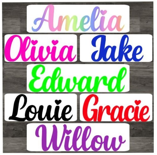 Personalised vinyl name - vinyl,
