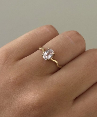 Fully hallmarked wavy dainty - fully,