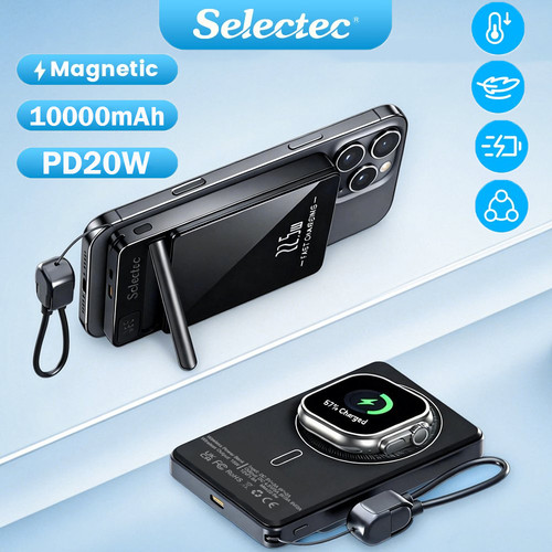 10000mah magnetic wireless - magnetic,