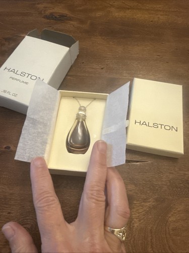 Halston bottle for perfume - bottle,