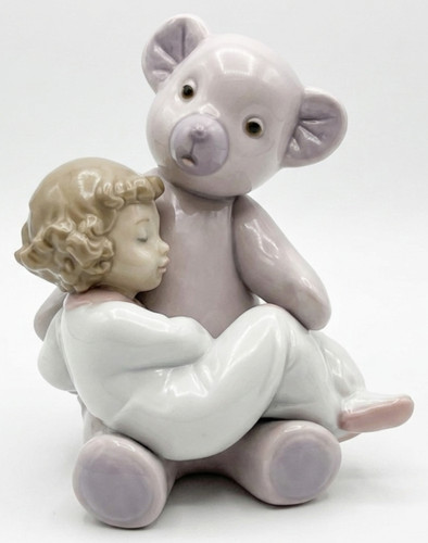 Nao lladro big bear hug - big, and