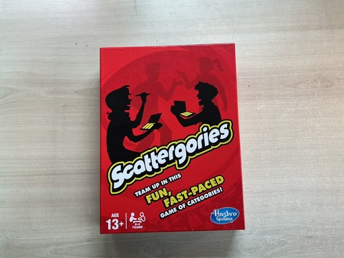 Scattergories board game - scattergories,