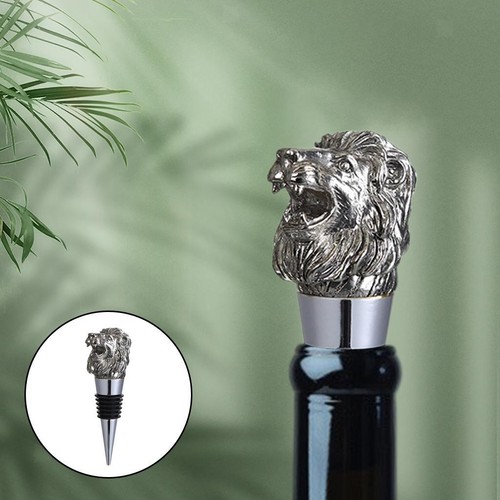 Animal wine bottle - wine, stopper