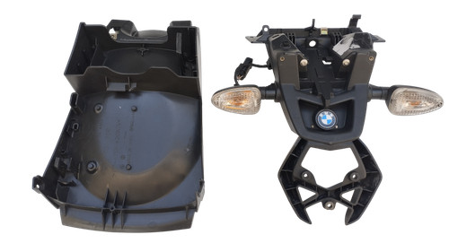 Rear fender license - rear, plate