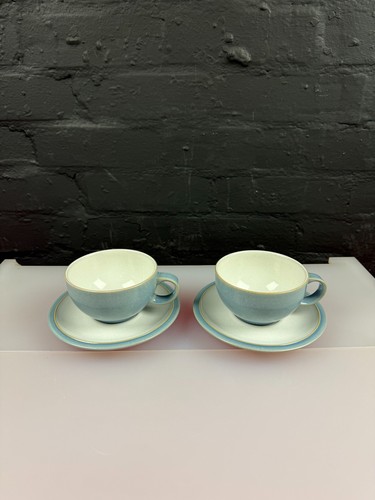 Denby blue jetty - denby, cups
