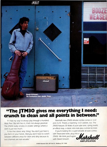 1995 marshall jtm30 - •, print