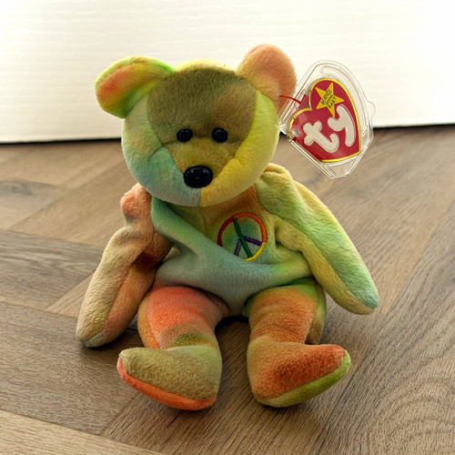 Beanie babies peace bear - ty,