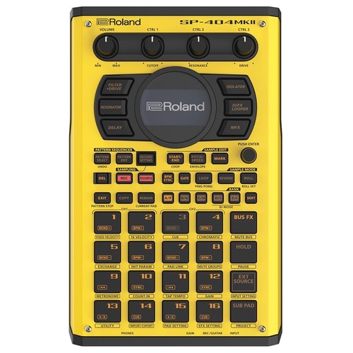 Roland 404mkii yellow - roland, sp-404mkii