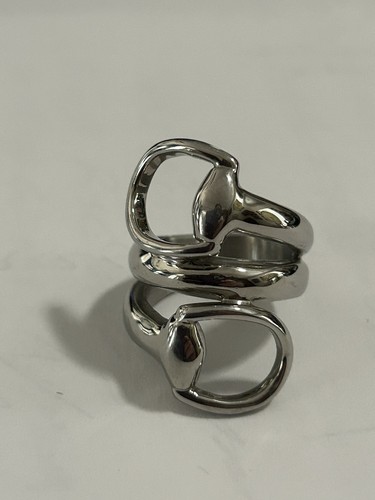 Large silver snaffle bit layer - snaffle,