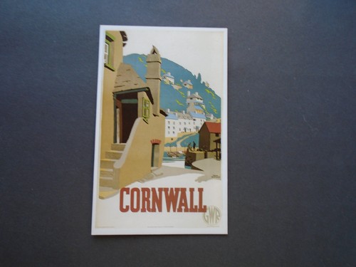 Gwr cornwall poster by - gwr,