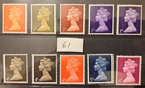 Stamps machin pre decimal - machin, pre-decimal