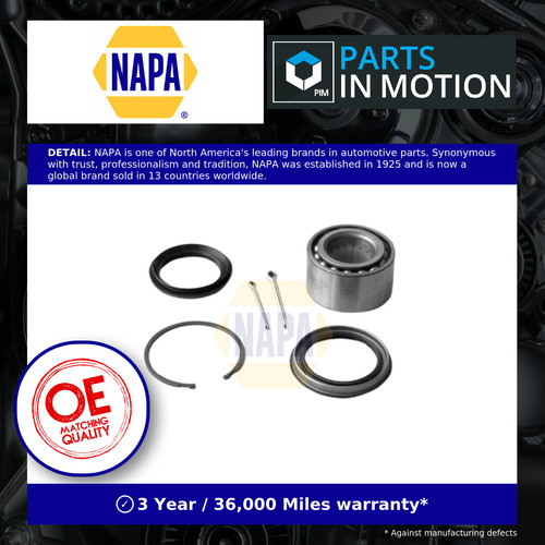 Wheel bearing kit fits nissan - wheel,