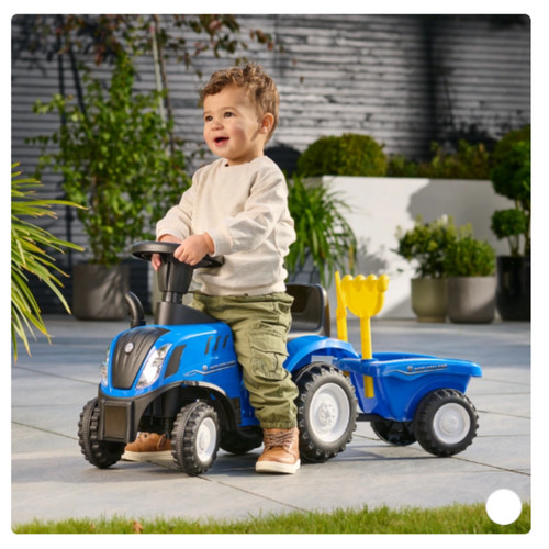 New holland tractor ride on - t7,