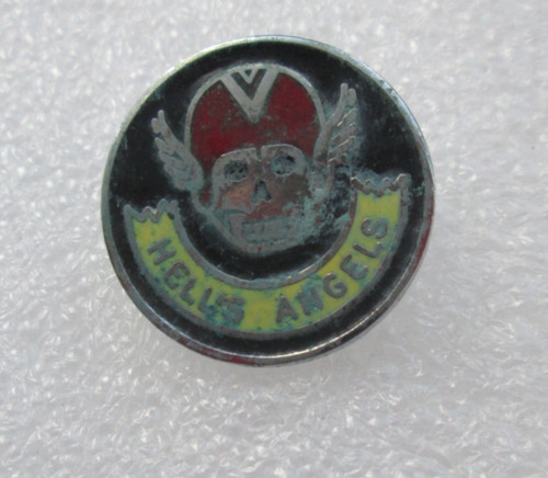 Vintage hells angels pin - vintage,