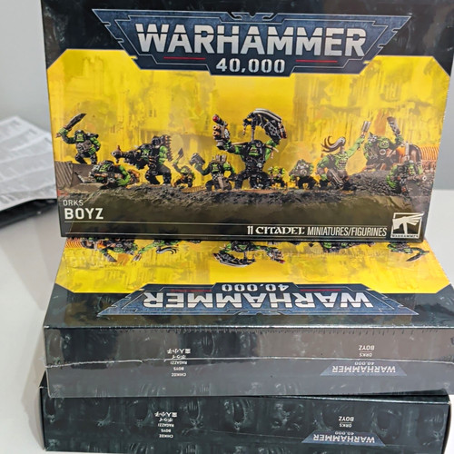 Warhammer 000 orks boyz - 40,000,
