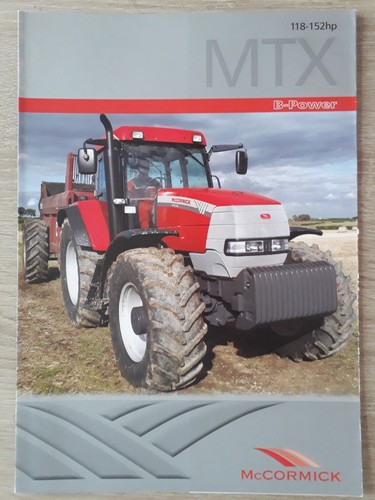 Mccormick mtx power tractor - mccormick,