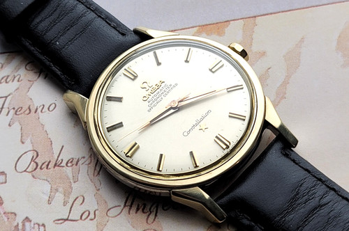 Vintage 14k ss omega - 14k, /