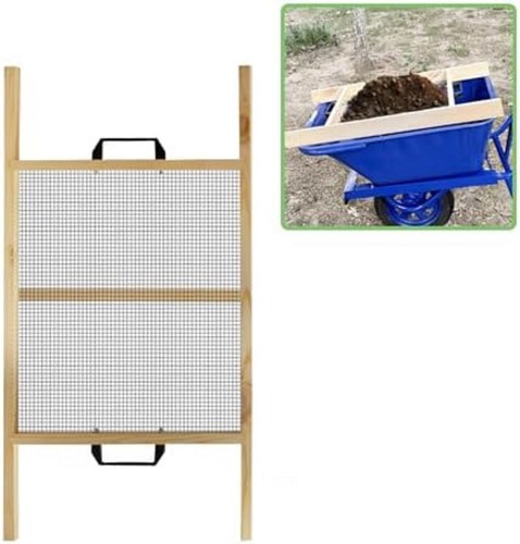 Large soil sifter rock - large,