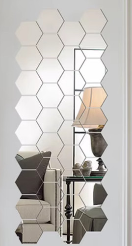 Stickers mirror - 3d,