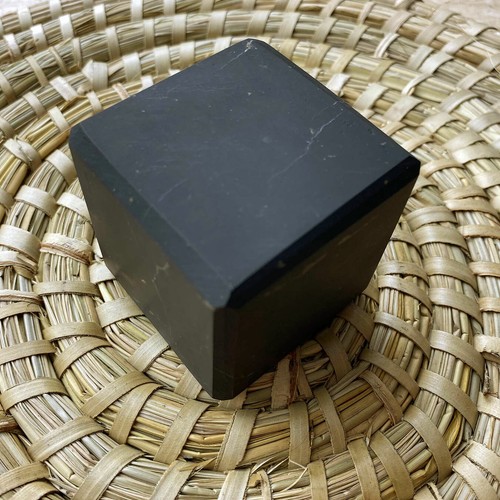 Shungite unpolished cube - shungite,