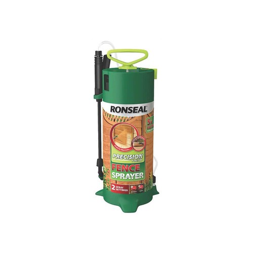 Ronseal fence paint - fence, sprayer