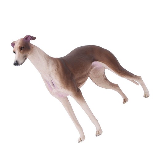Simulation brown greyhound - brown,