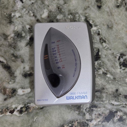 Sony fx193 walkman - wm-fx193, cassette
