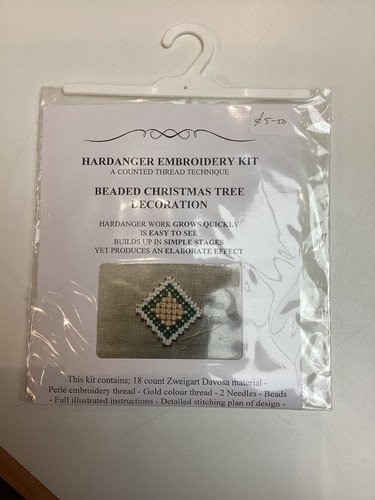 Hardanger embroidery kit - embroidery,