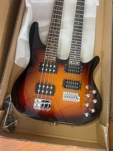 Double neck string - double, &