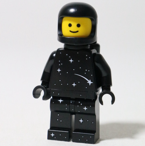 Lego black spaceman stary - lego,