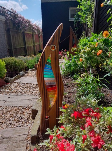 Stained glass garden - stained,