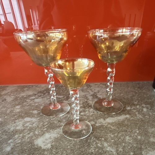 Antique champagne glasses - antique,