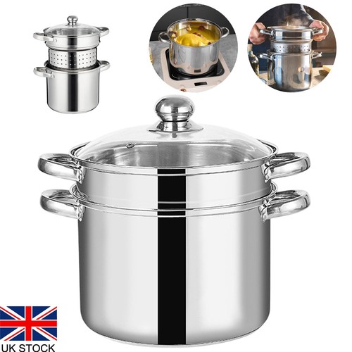 Stainless steel deep stock - 5l,