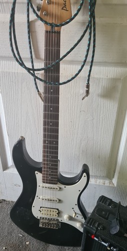 Yamaha pacifica black solid - yamaha,
