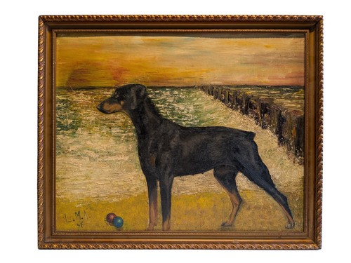 Vintage 1976 oil painting - vintage,