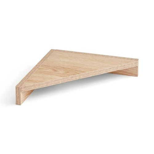 Oak effect corner - effect, wall