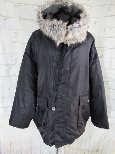 Ecko unltd black snorkel parka - ecko,
