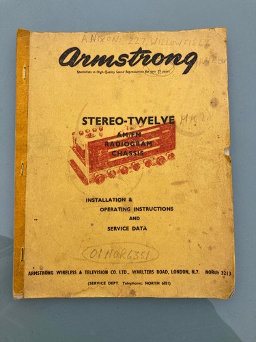 Armstrong stereo 1 tuner - 12,