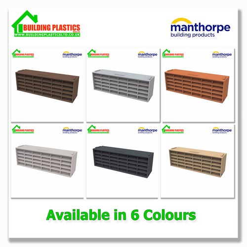 Manthorpe airbrick - airbrick, 9"x3"