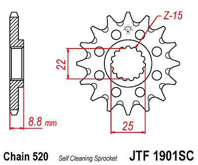 Jtf1901 self cleaning 13t - cleaning,