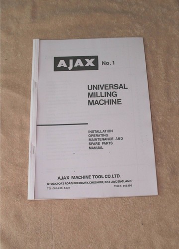 Ajax universal milling - ajax, 1