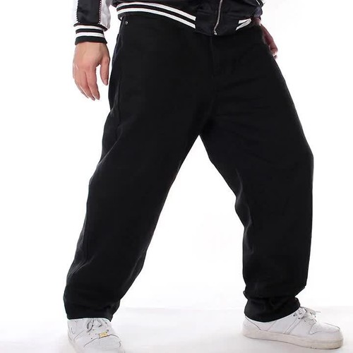 Men washed jeans hip - men's,